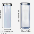 20 oz Stainless Steel Hot/Cold Snowglobe